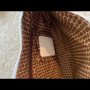 Brighton white purse